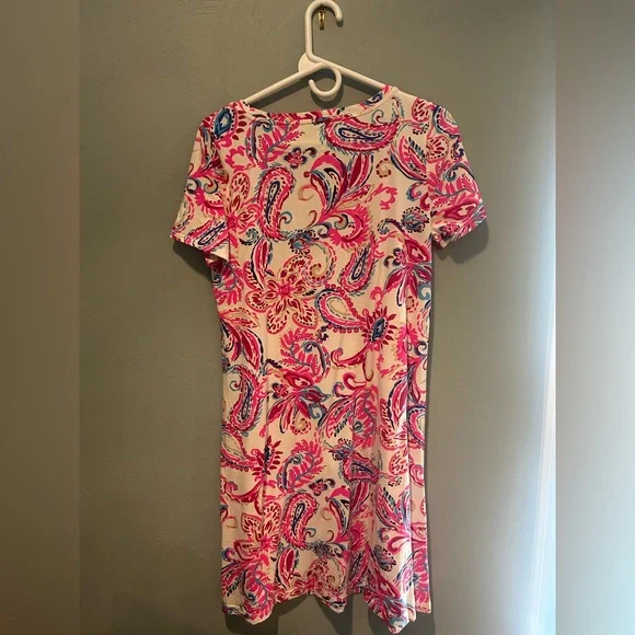 Lilly Pulitzer Cody Dress Coconut Flitting About - Picture 2 of 2
